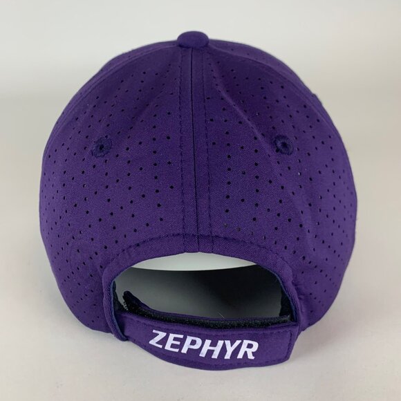 Grand Canyon University Antelopes NCAA Purple Zephyr Relaxed Fit Strapback Hat - Picture 3 of 5